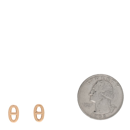 Hermes 18K Rose Gold TPM Farandole Stud Earrings 2 of 5