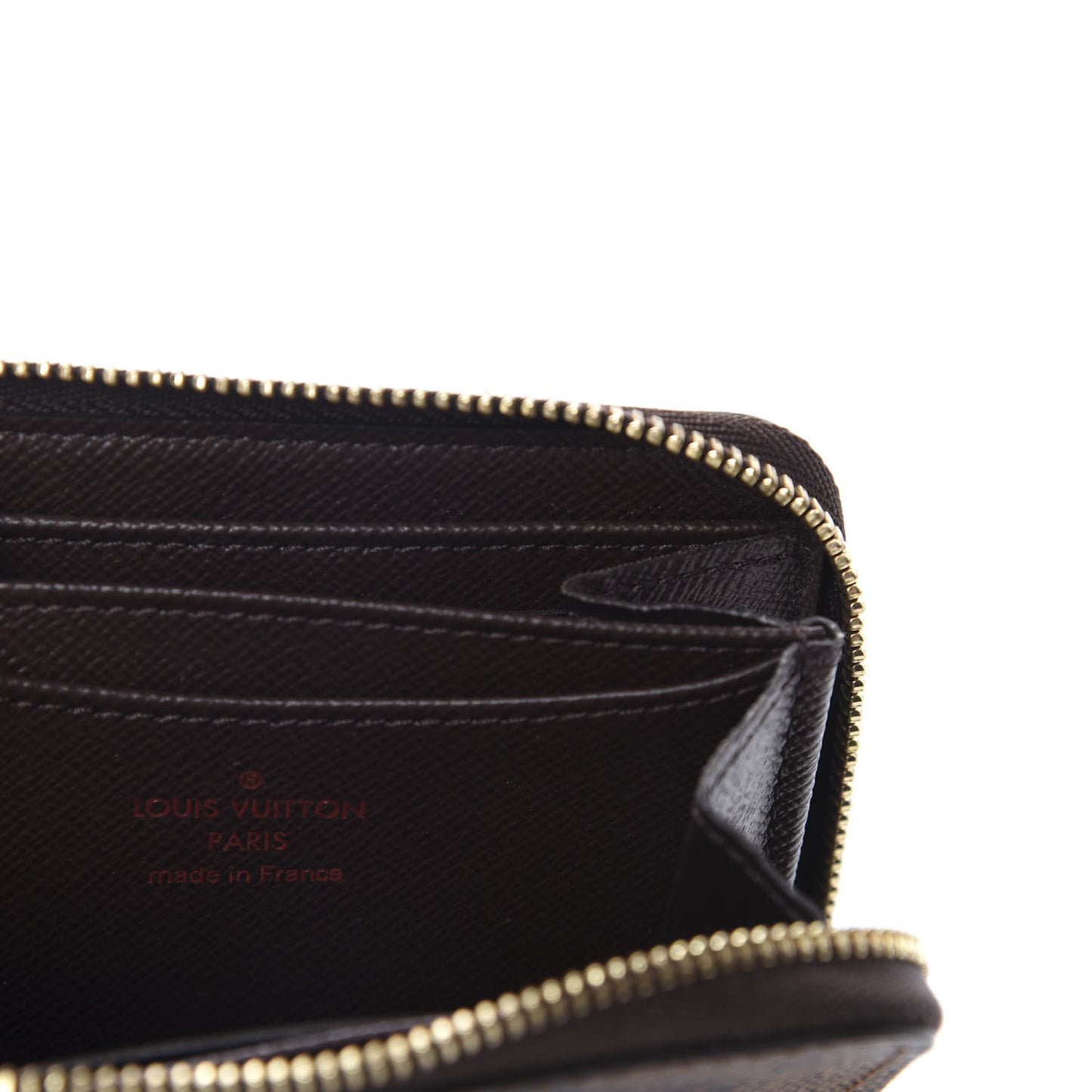 Damier Ebene Zippy Coin Purse