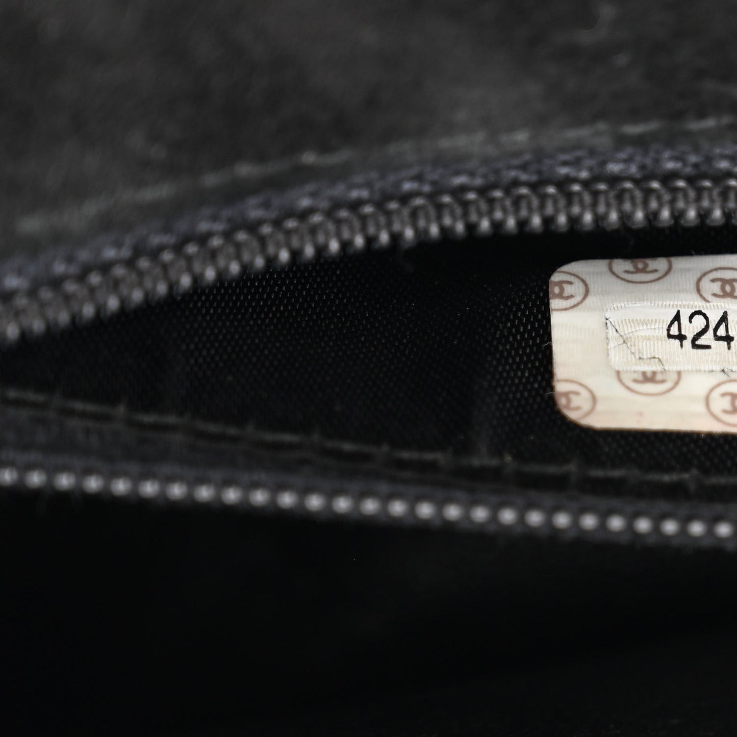 Suede Quilted Flap Shoulder Bag Black