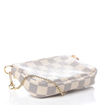 Louis Vuitton Damier Azur Mini Pochette Accessories 3 of 6