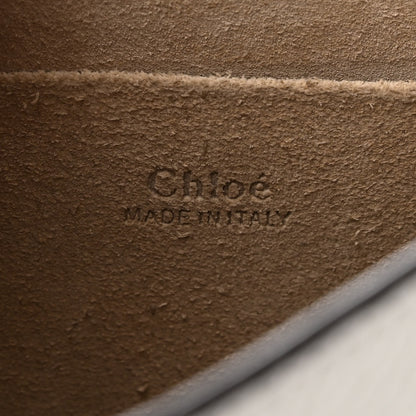 Chloe Calfskin Suede Medium Nile Bracelet Bag Cloudy Blue 6 of 9