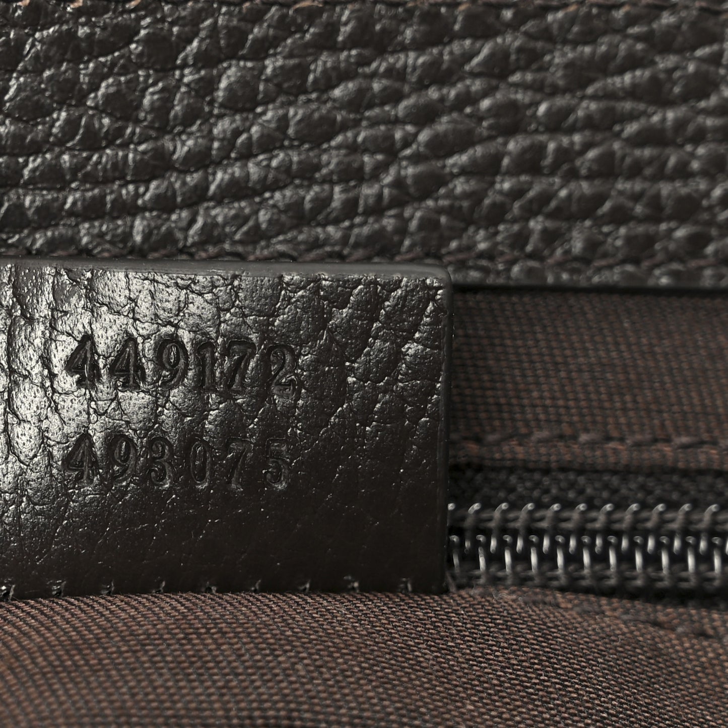 Monogram Flap Messenger Bag Beige Dark Brown