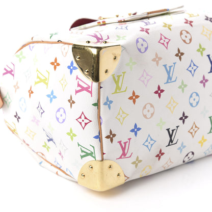 Louis Vuitton Monogram Multicolor Speedy 30 White 6 of 10