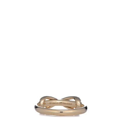 Tiffany 18K Yellow Gold Diamond Infinity Ring 47 4.25 4 of 5