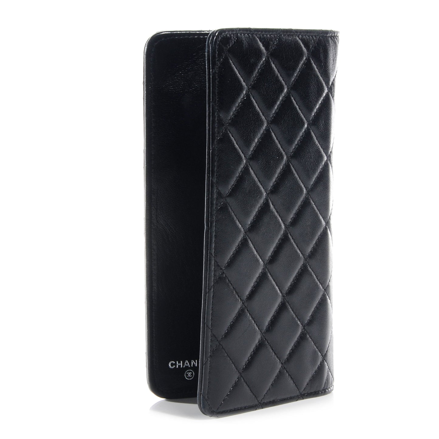 Lambskin Medium Agenda Cover Black