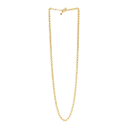 Elizabeth Locke 19K Yellow Gold Venezia Link Necklace 31" 3 of 5