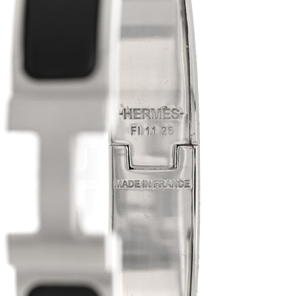 Hermes Enamel Narrow Clic Clac HH Bracelet Black 4 of 4
