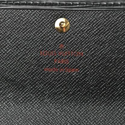 Louis Vuitton Epi Porte Tresor International Wallet Black 6 of 7