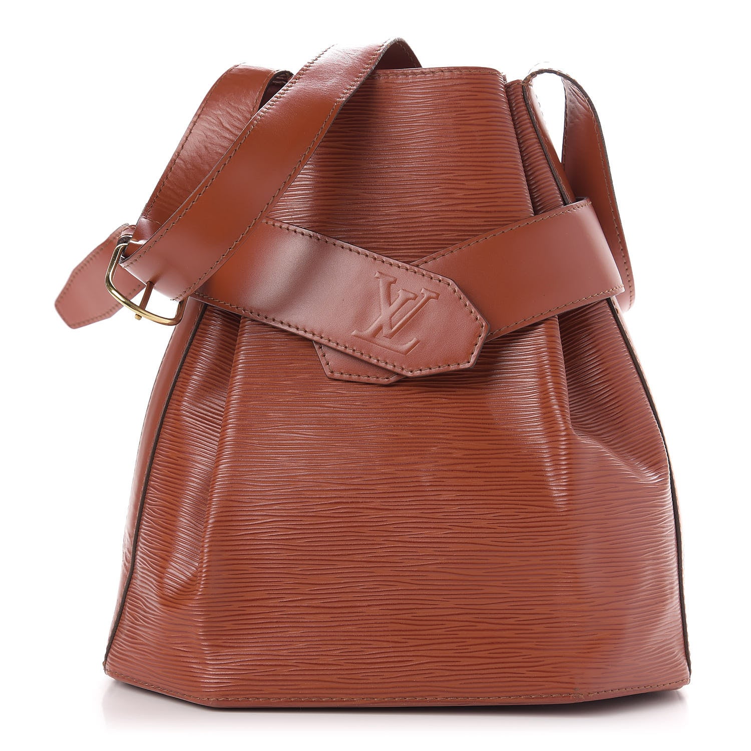 Louis Vuitton Epi Sac D'Epaule Kenyan Fawn 1 of 11
