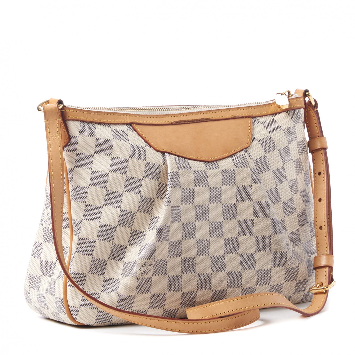 Louis Vuitton Damier Azur Siracusa PM 3 of 9