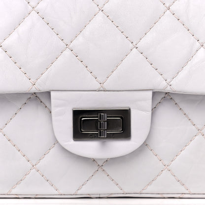 Chanel Aged Calfskin Quilted 2.55 Reissue 226 Flap Light Purple 7 of 10