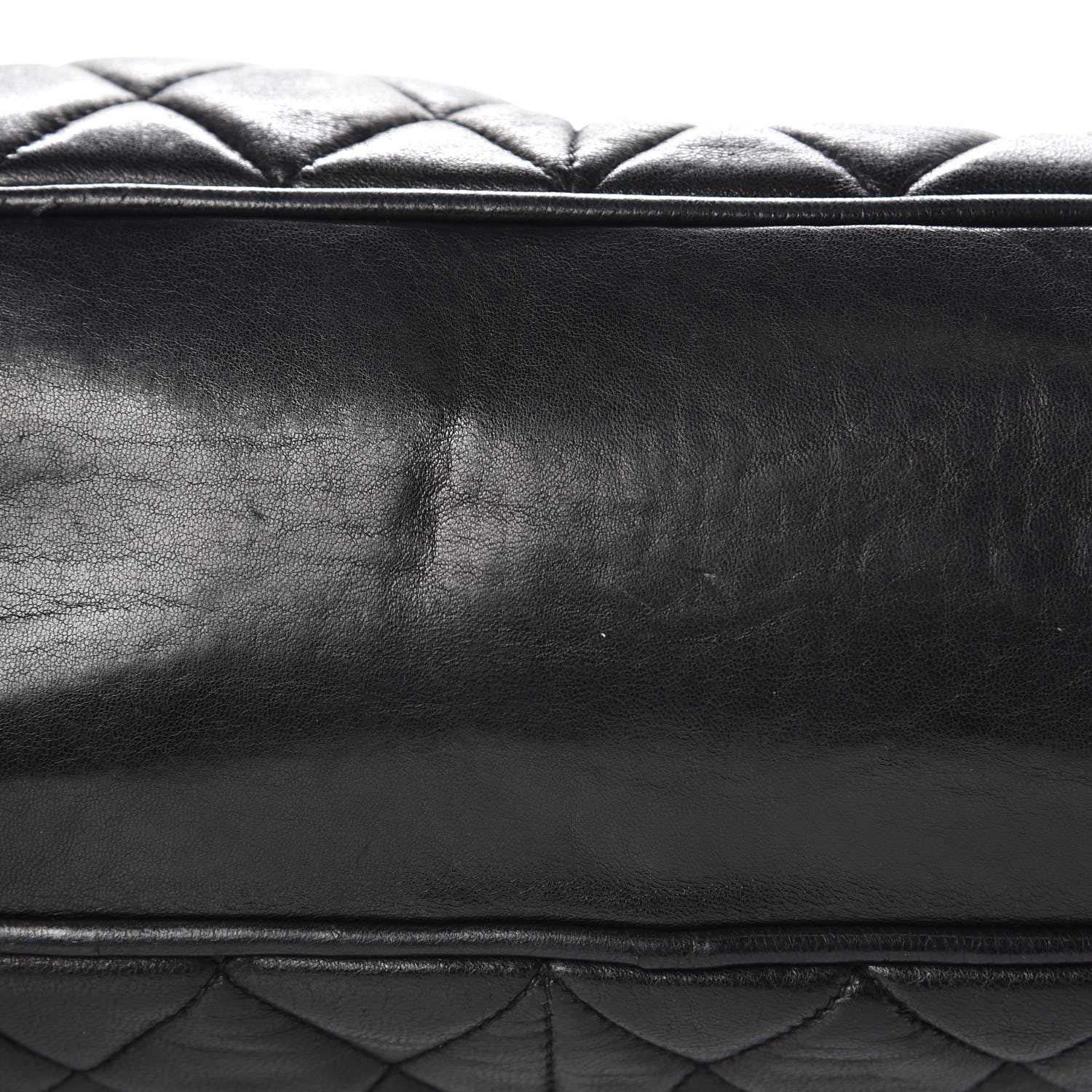 Chanel Lambskin Quilted Shoulder Bag Black 13 of 13