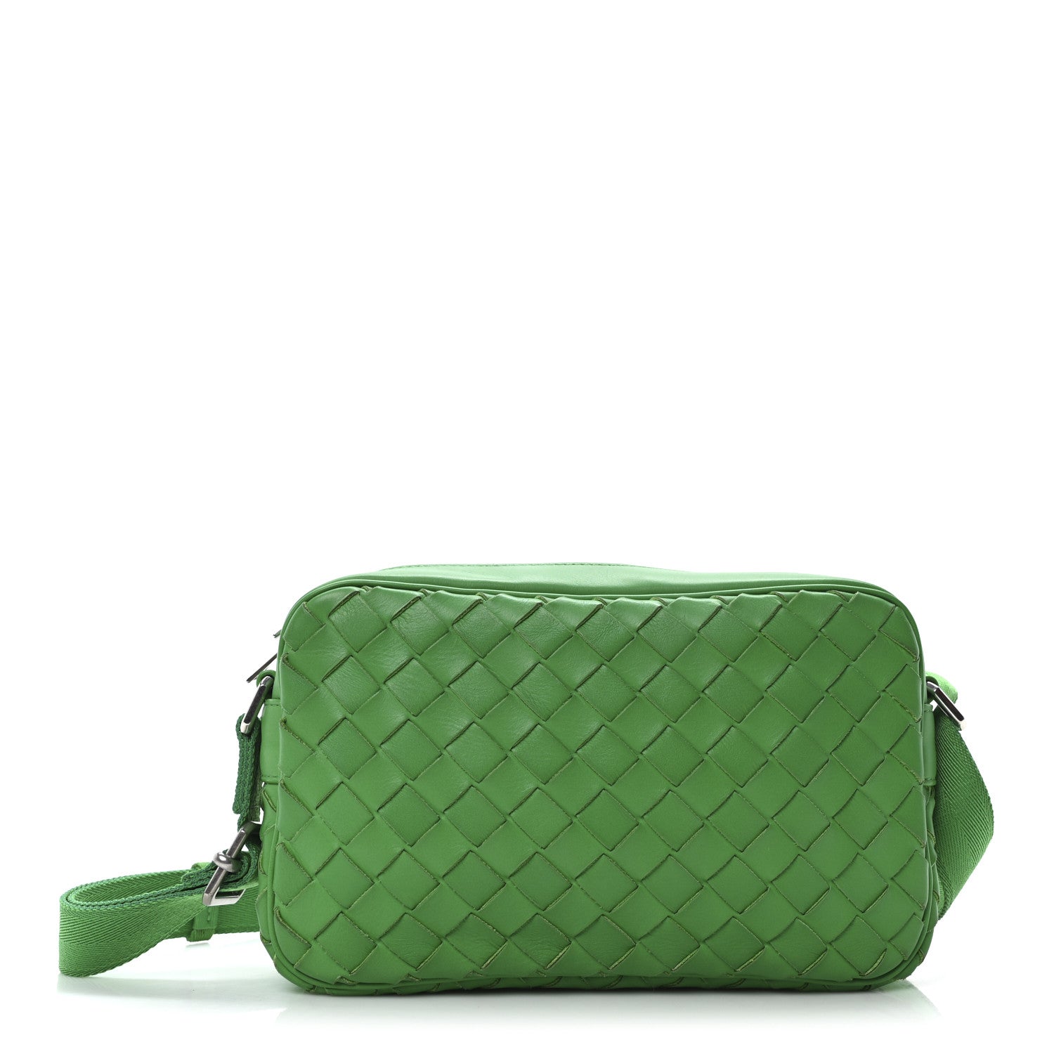 Bottega Veneta Calfskin Intrecciato Camera Bag Parakeet 1 of 9