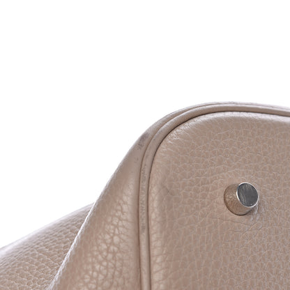 Hermes Taurillon Clemence Picotin Lock TGM Gris Tourterelle 10 of 10