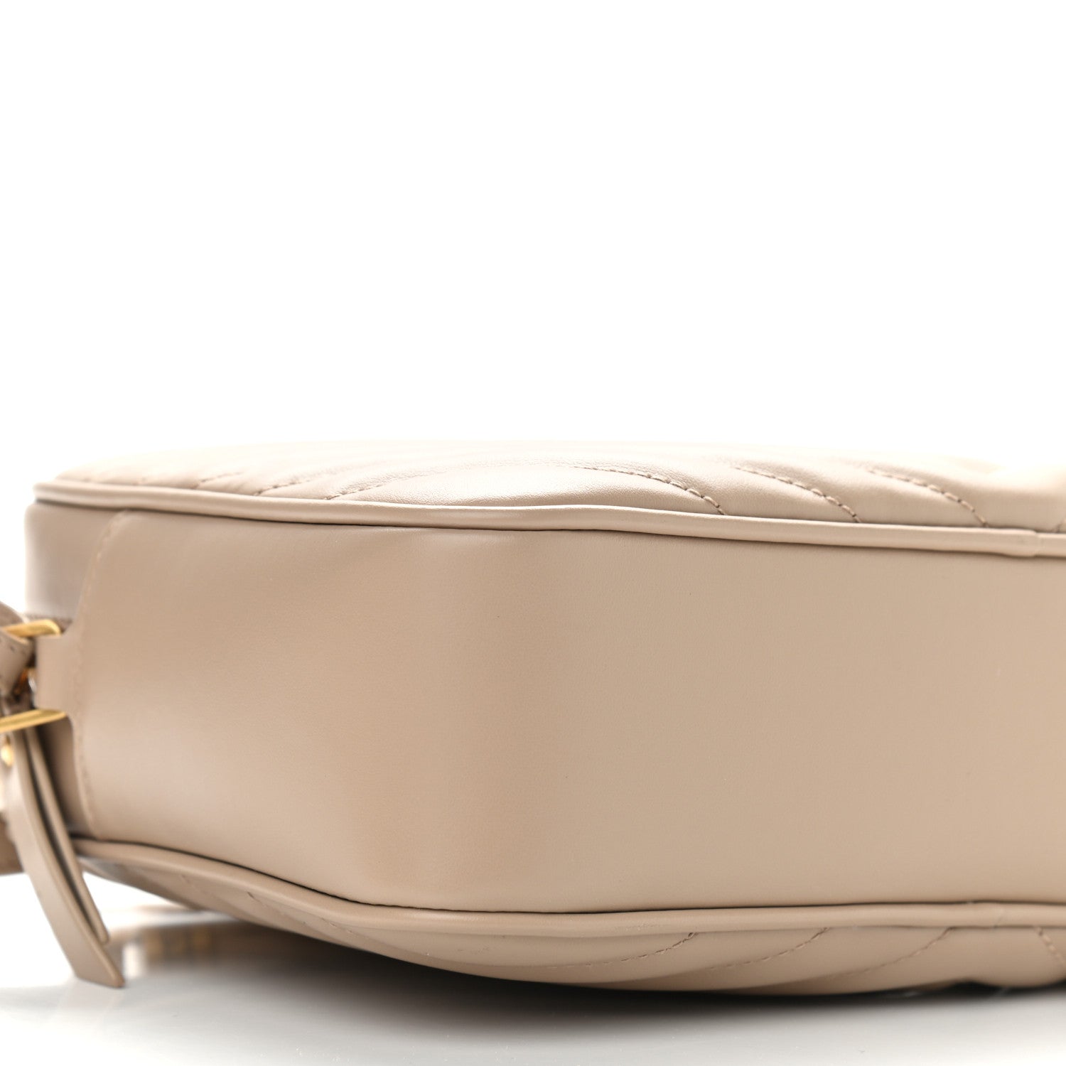 Saint Laurent Calfskin Matelasse Monogram Lou Camera Bag Dark Latte 8 of 9