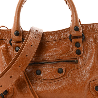 Balenciaga Agneau Arena Classic Hardware Small Le City Camel 8 of 11