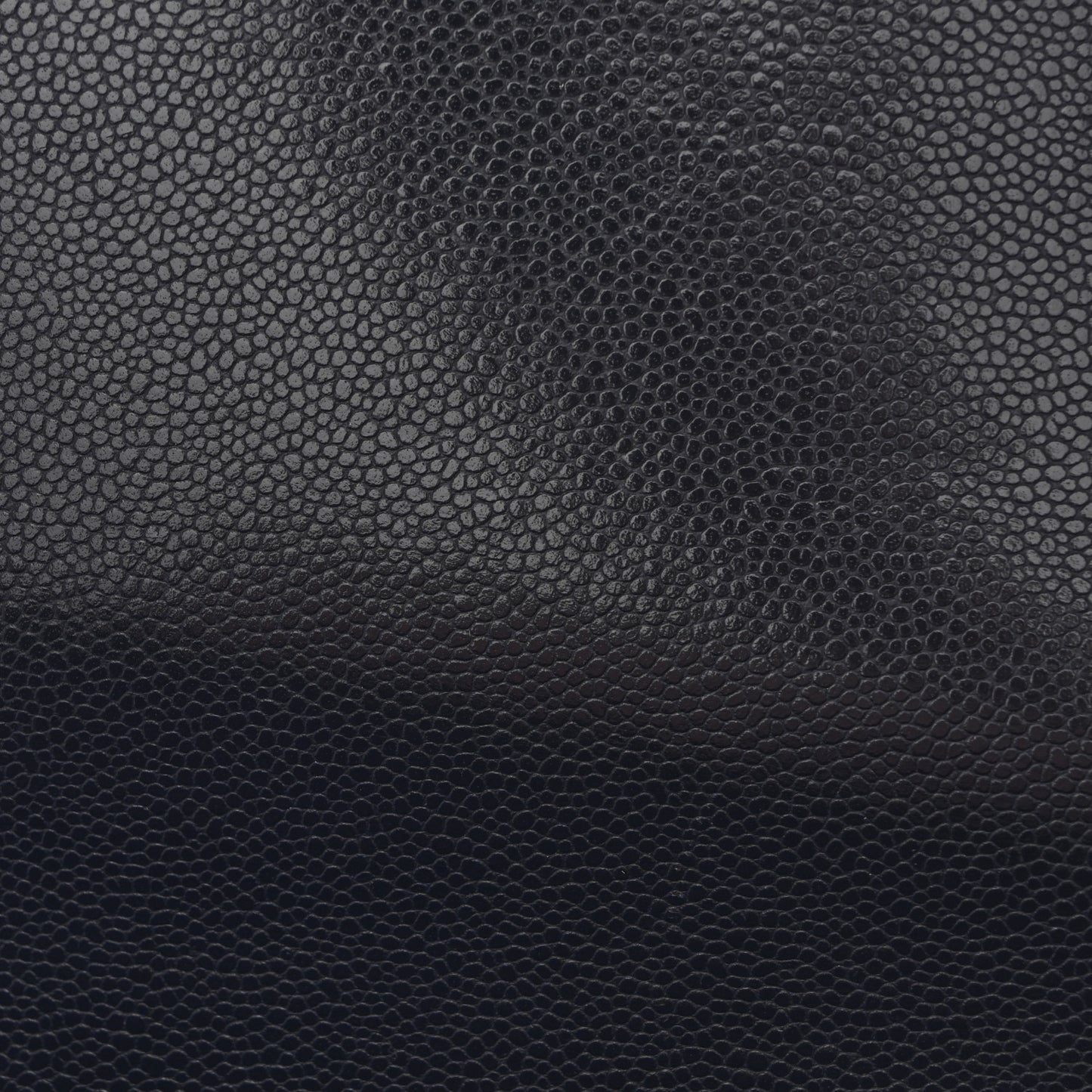 Shiny Caviar Quilted Mini Top Handle Flap Navy Blue