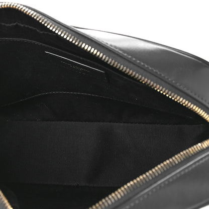 Saint Laurent Calfskin Matelasse Monogram Lou Camera Bag Storm 5 of 8