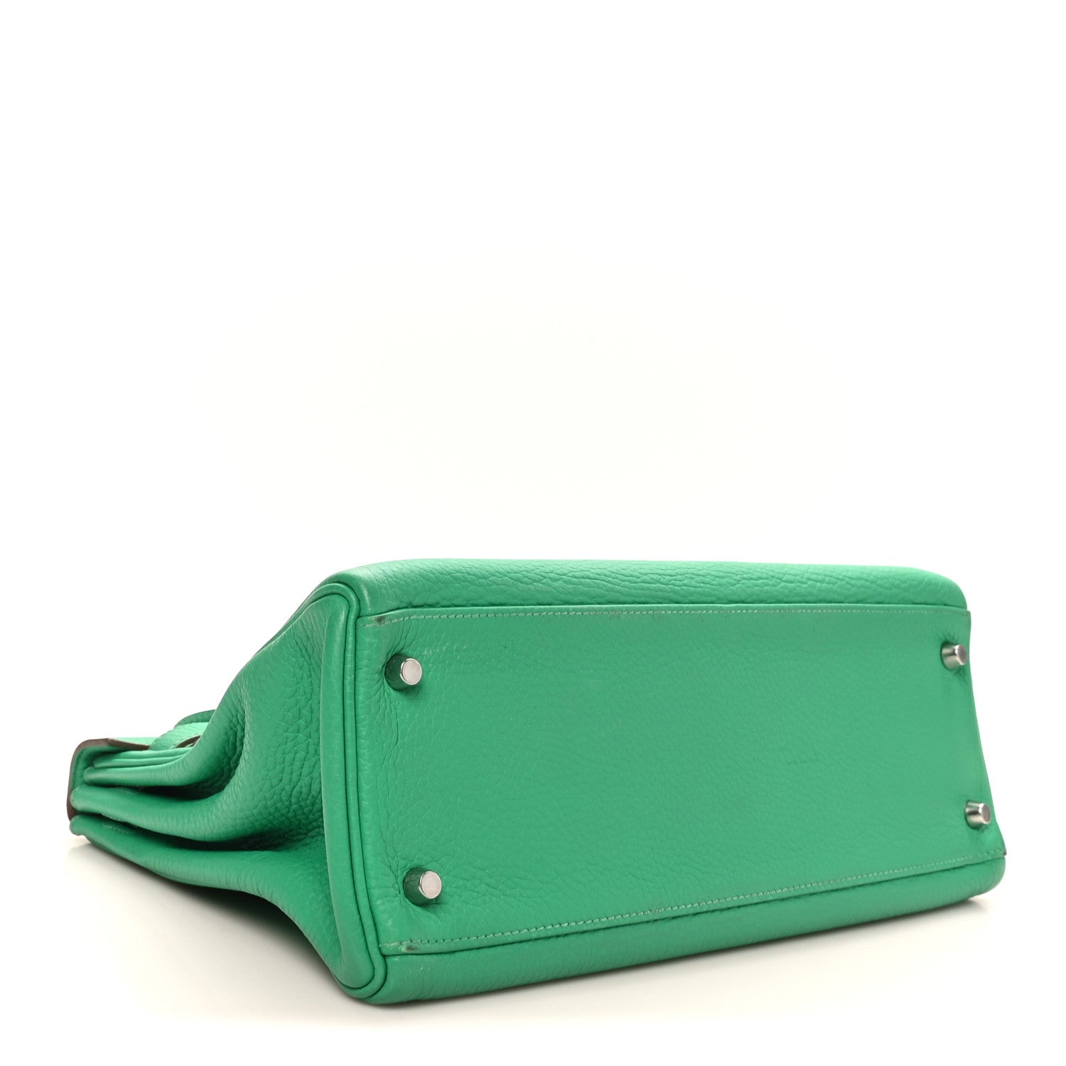 Hermes Taurillon Clemence Kelly Retourne 32 Menthe 4 of 10