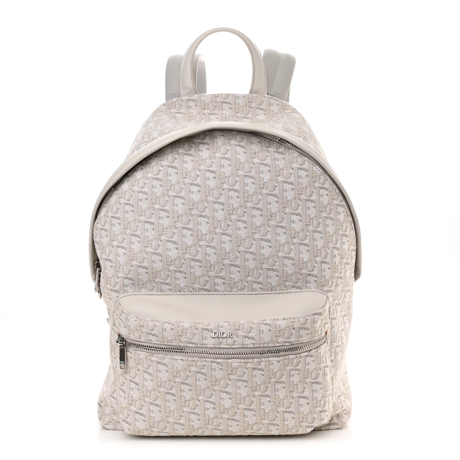 Christian Dior Oblique Calfskin Rider Backpack Beige 1 of 10