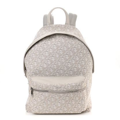 Christian Dior Oblique Calfskin Rider Backpack Beige 1 of 10