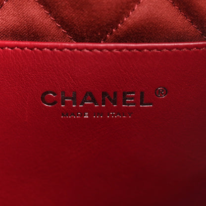Chanel Shiny Calfskin Quilted Mini Chanel 22 Red 6 of 10