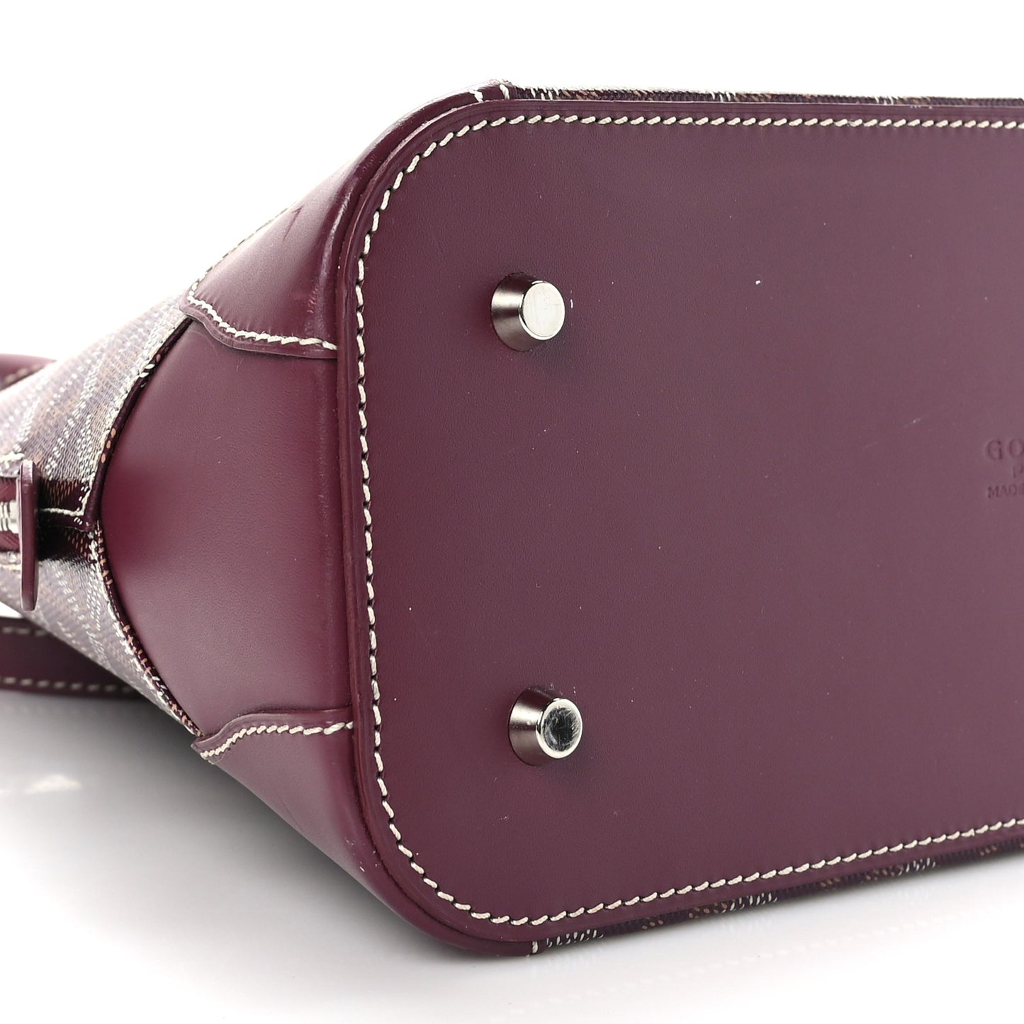 Goyardine Sac Vendome PM Burgundy
