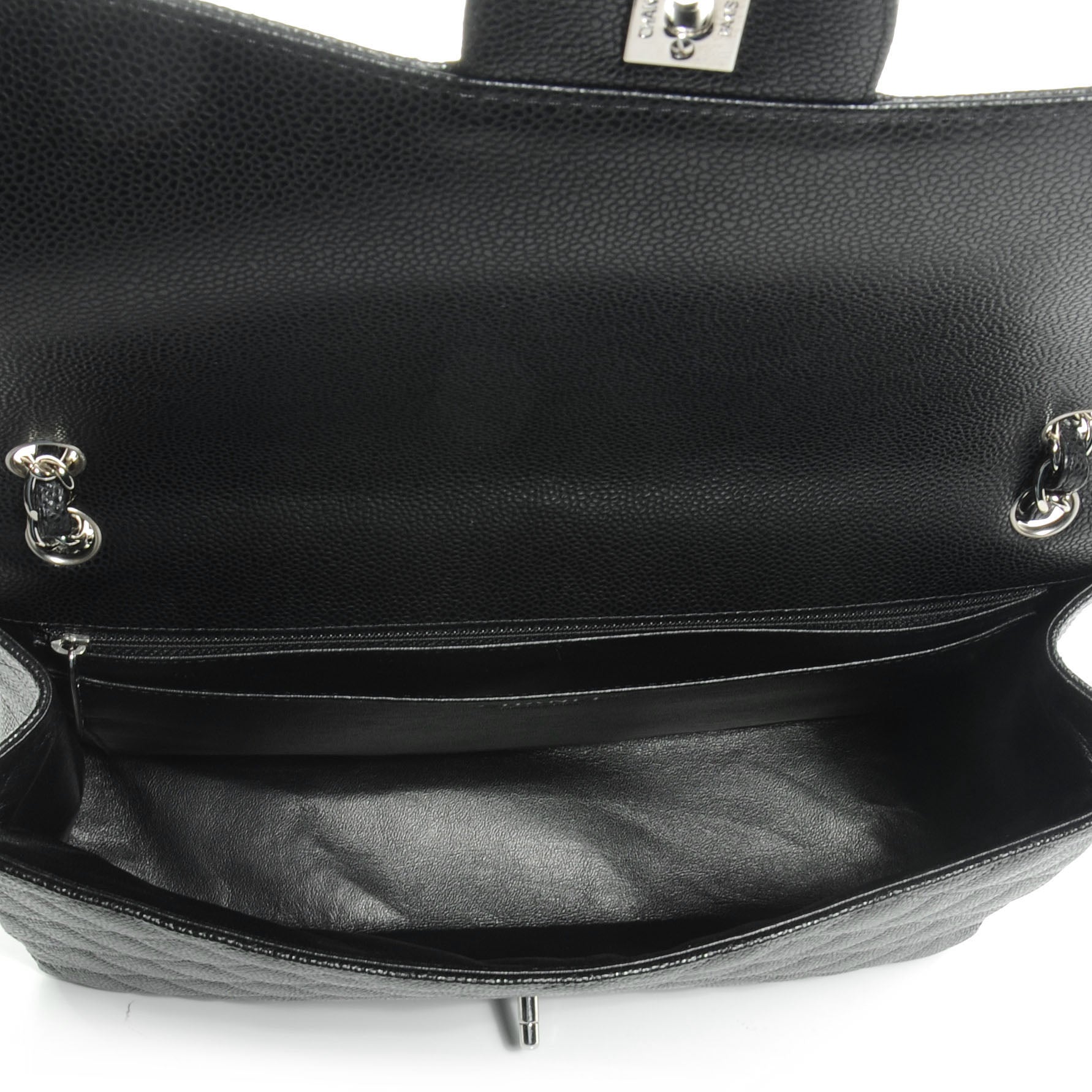 Chanel Caviar Maxi Single Flap Black 5 of 8