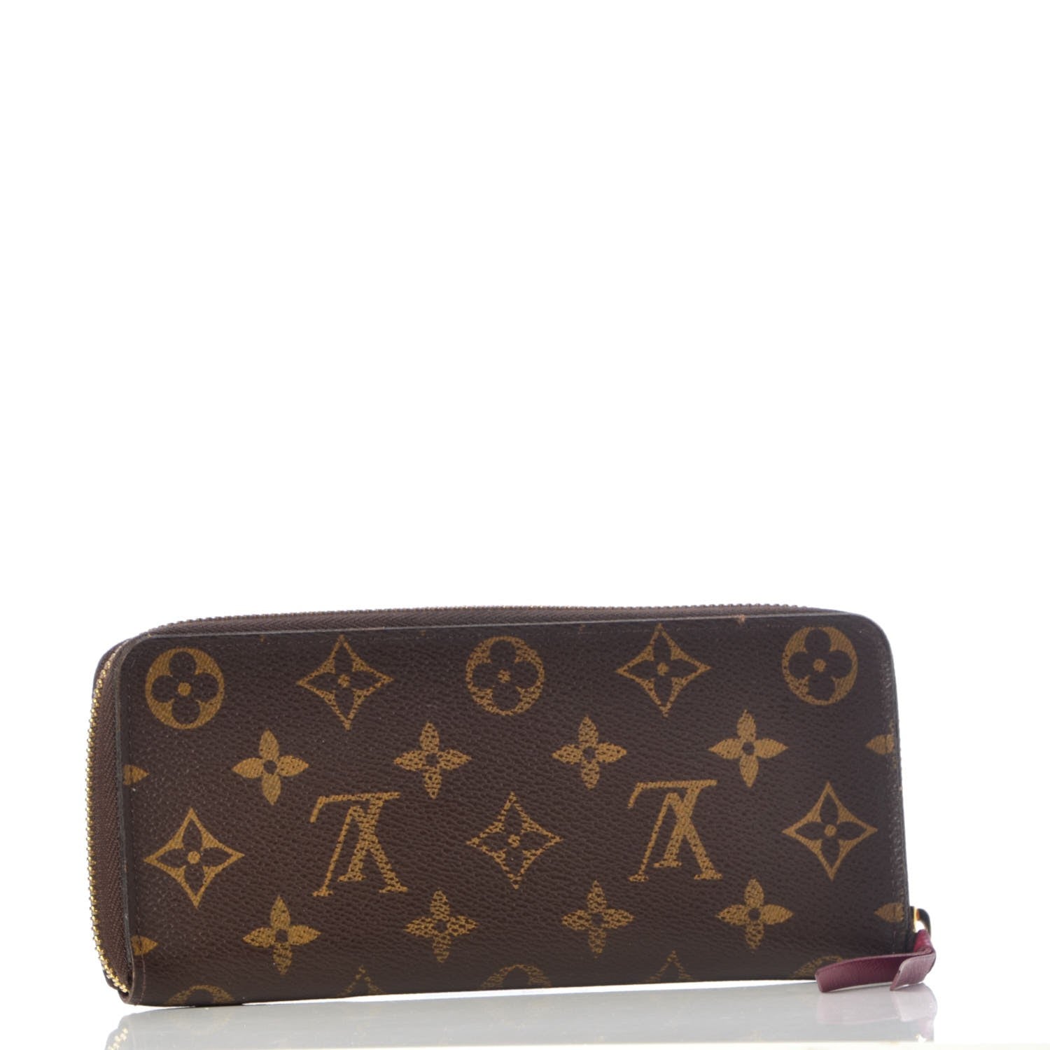 Louis Vuitton Monogram Clemence Wallet Fuchsia 3 of 7