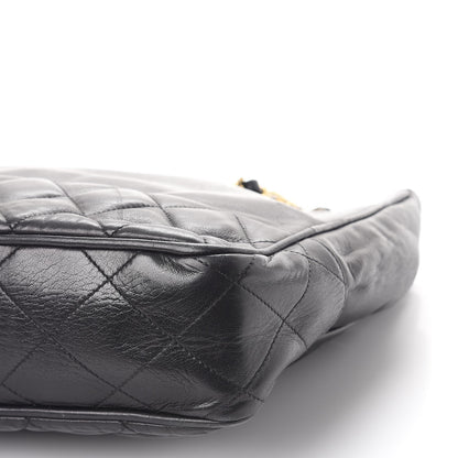 Chanel Lambskin Quilted Shoulder Bag Black 14 of 14
