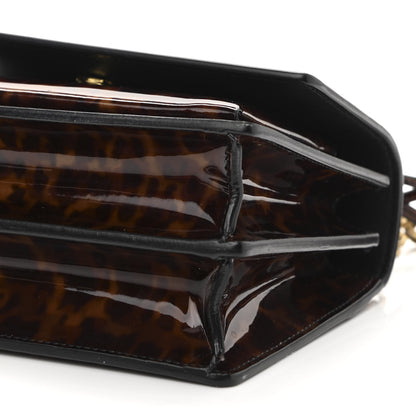Saint Laurent Patent Small Monogram Sunset Tortoiseshell 10 of 11