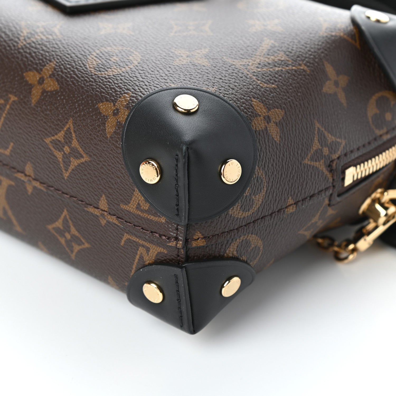 Louis Vuitton Monogram Petite Malle Souple Black 9 of 9