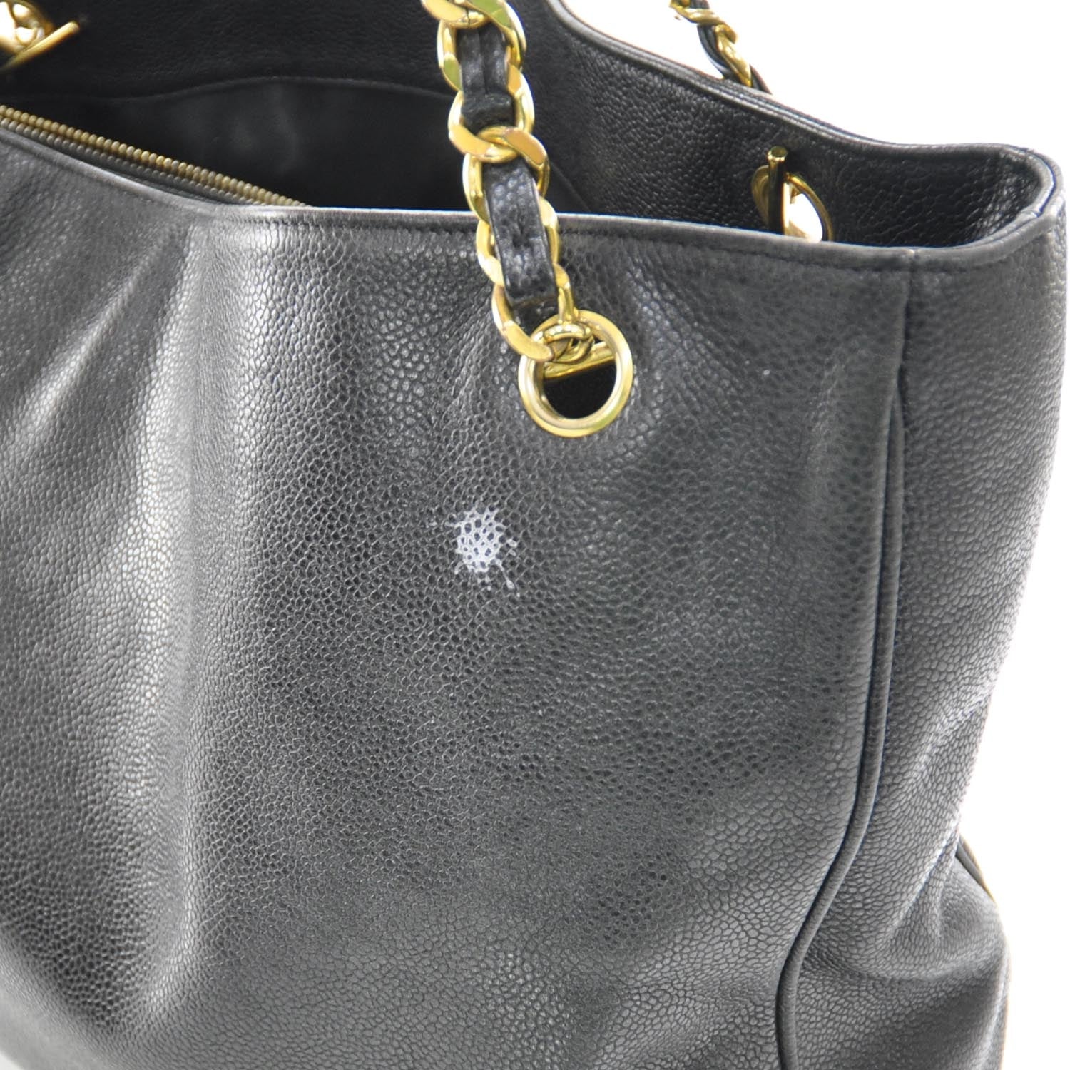 Chanel Caviar CC Shoulder Bag Black 4 of 11