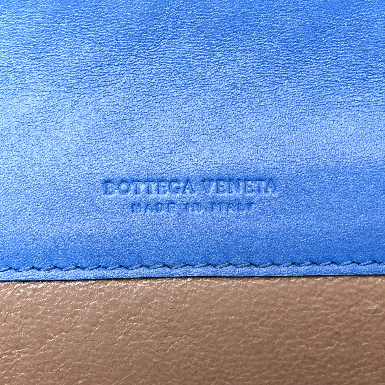 Bottega Veneta Nappa Intrecciato Continental Flap Wallet Bluette 6 of 13