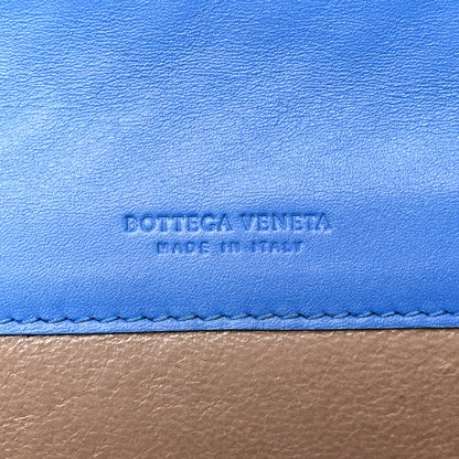 Bottega Veneta Nappa Intrecciato Continental Flap Wallet Bluette 6 of 13