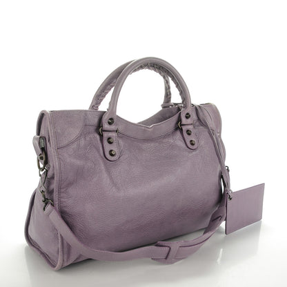 Balenciaga Agneau Classic Hardware City Glycine 3 of 8
