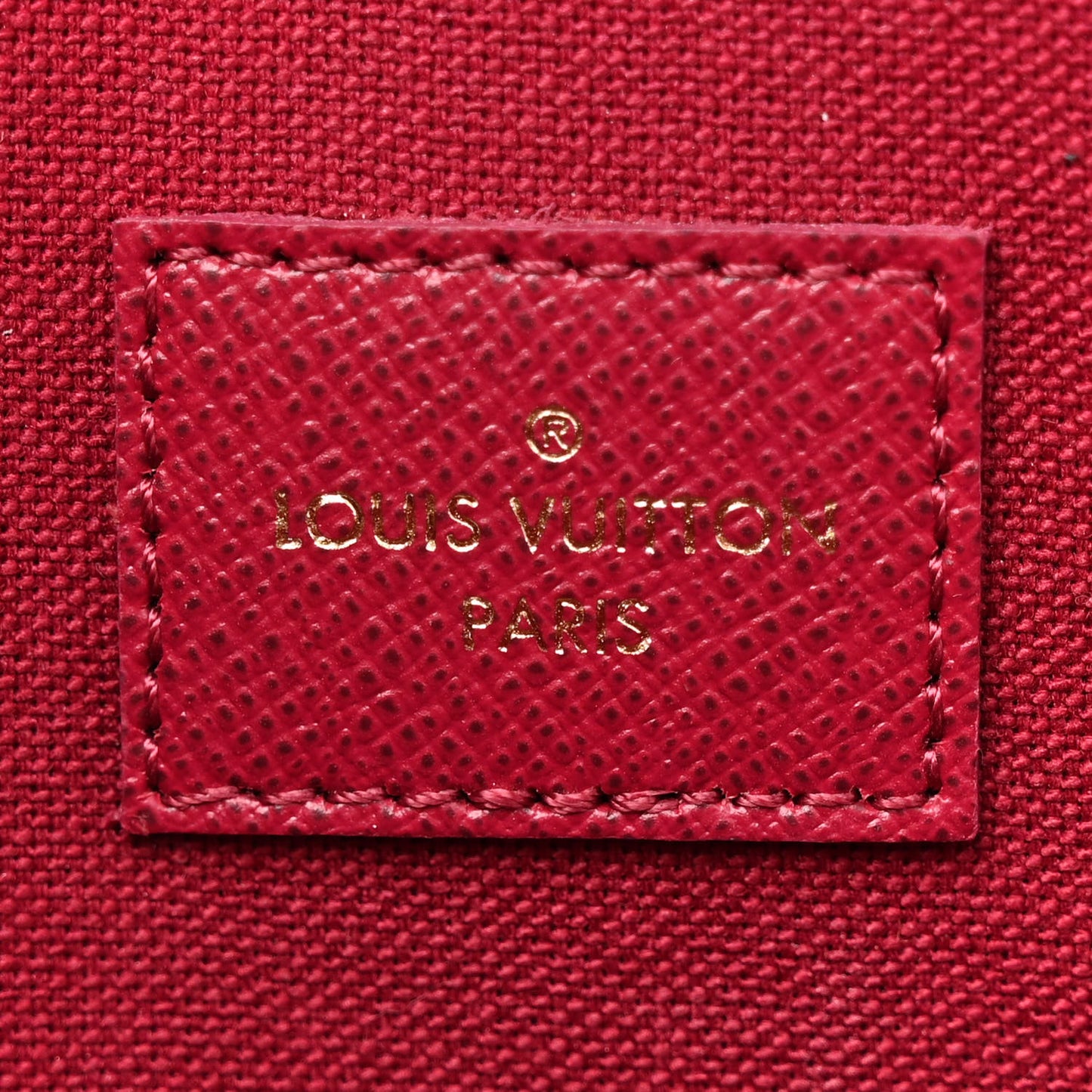 Monogram Pochette Felicie Chain Wallet Fuchsia