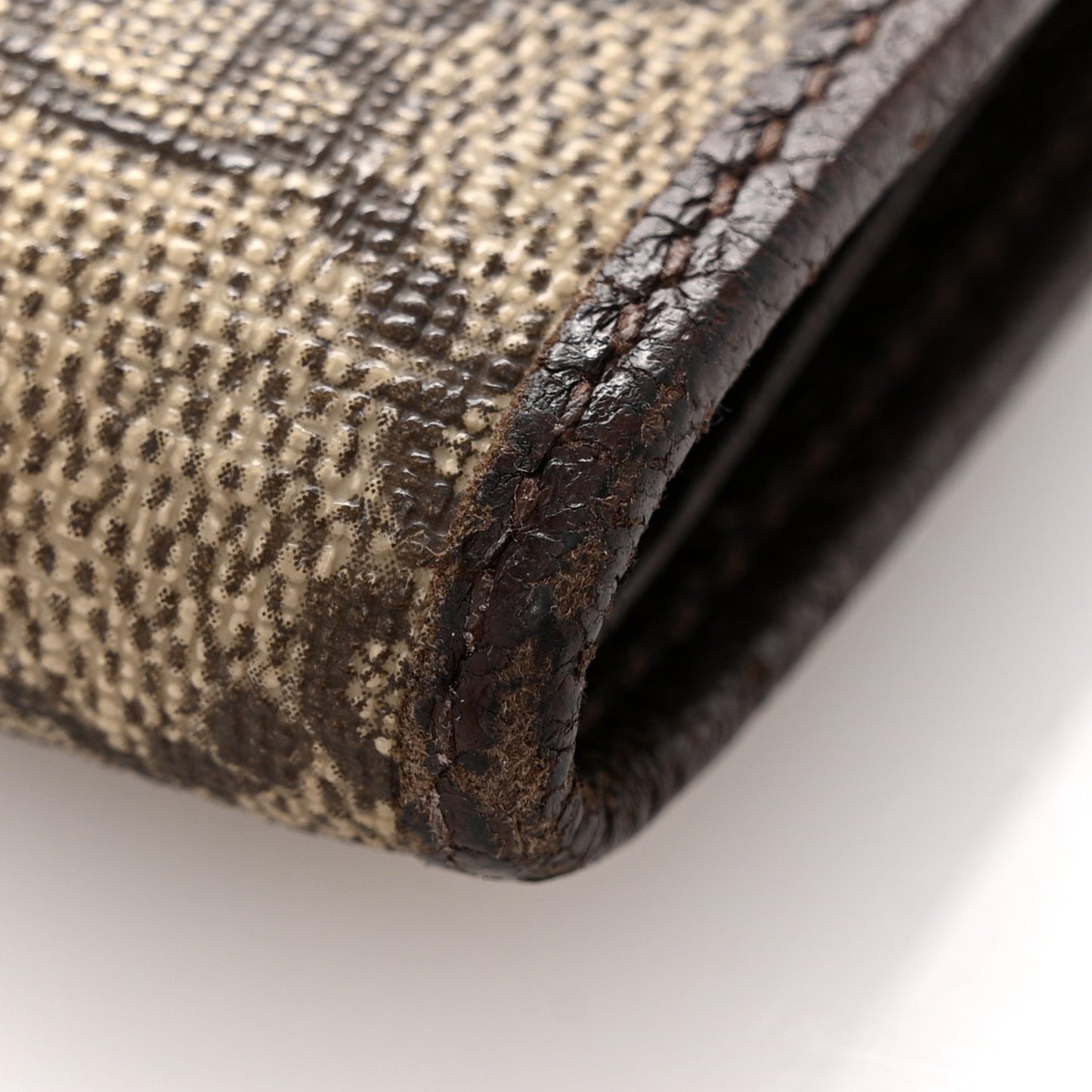 GG Plus Monogram Web Bi-Fold Wallet Dark Brown