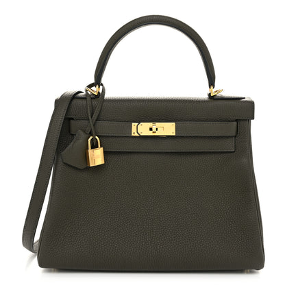 Hermes Togo Kelly Retourne 28 Vert Maquis 1 of 13