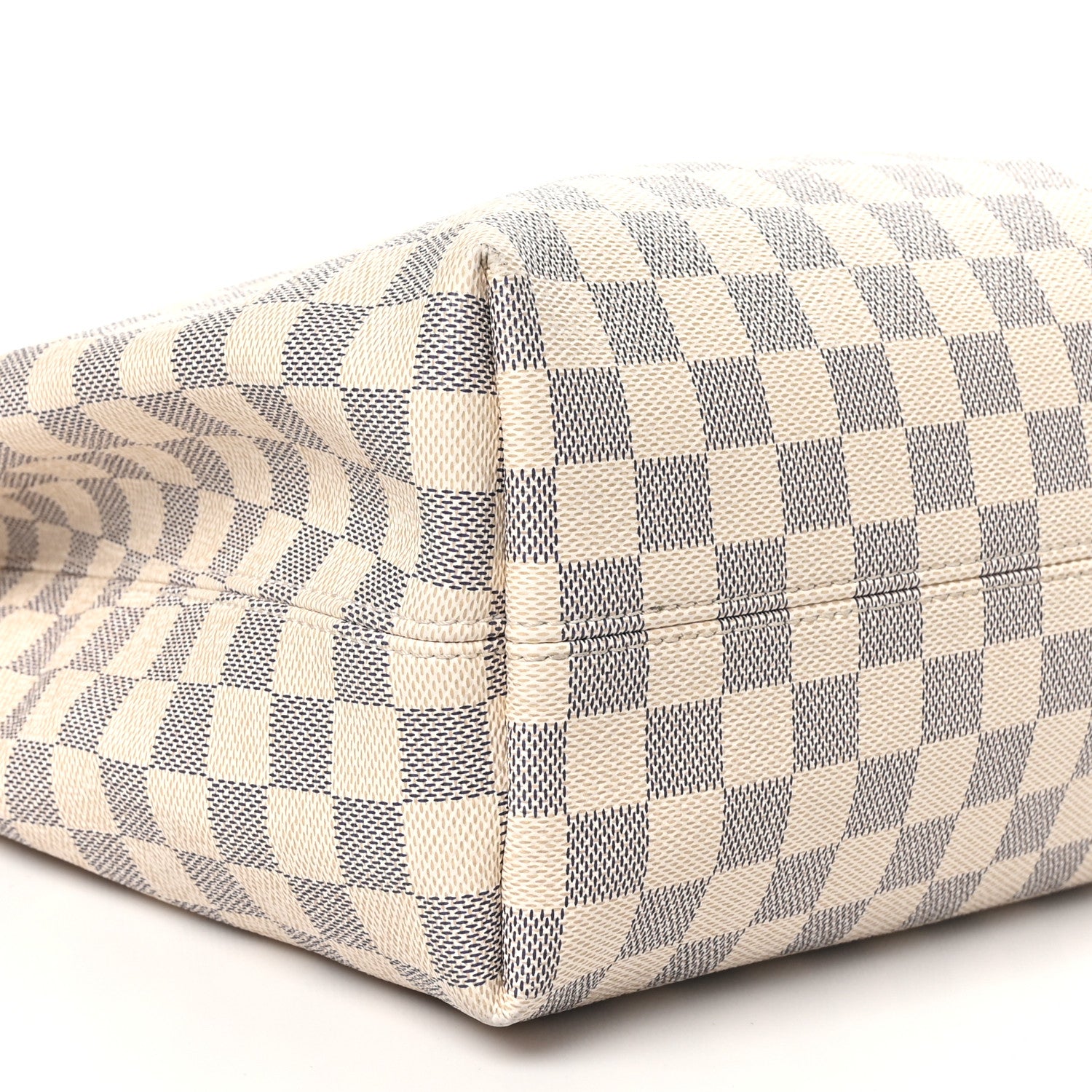 Louis Vuitton Damier Azur Graceful MM Rose Ballerine 8 of 10
