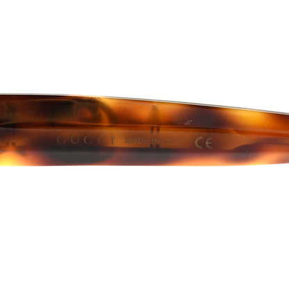 Gucci Round Frame Star Sunglasses GG0208S Tortoise 5 of 6