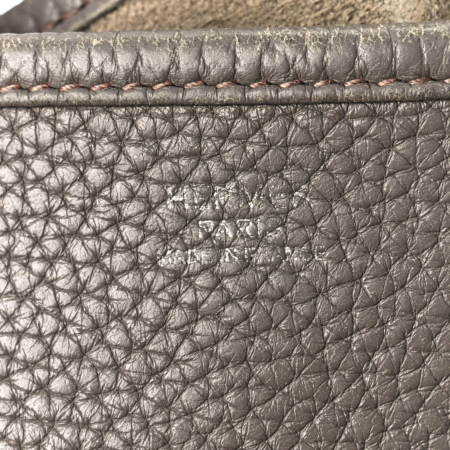 Hermes Taurillon Clemence Evelyne III PM Etain 6 of 11