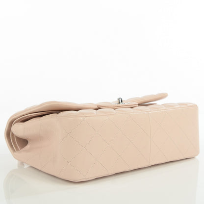 Chanel Caviar Quilted Jumbo Double Flap Light Pink 4 of 9