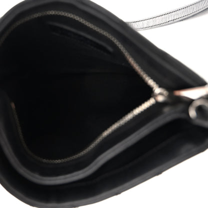 Chanel Aged Calfskin Quilted Crossbody Bag Black 5 of 10