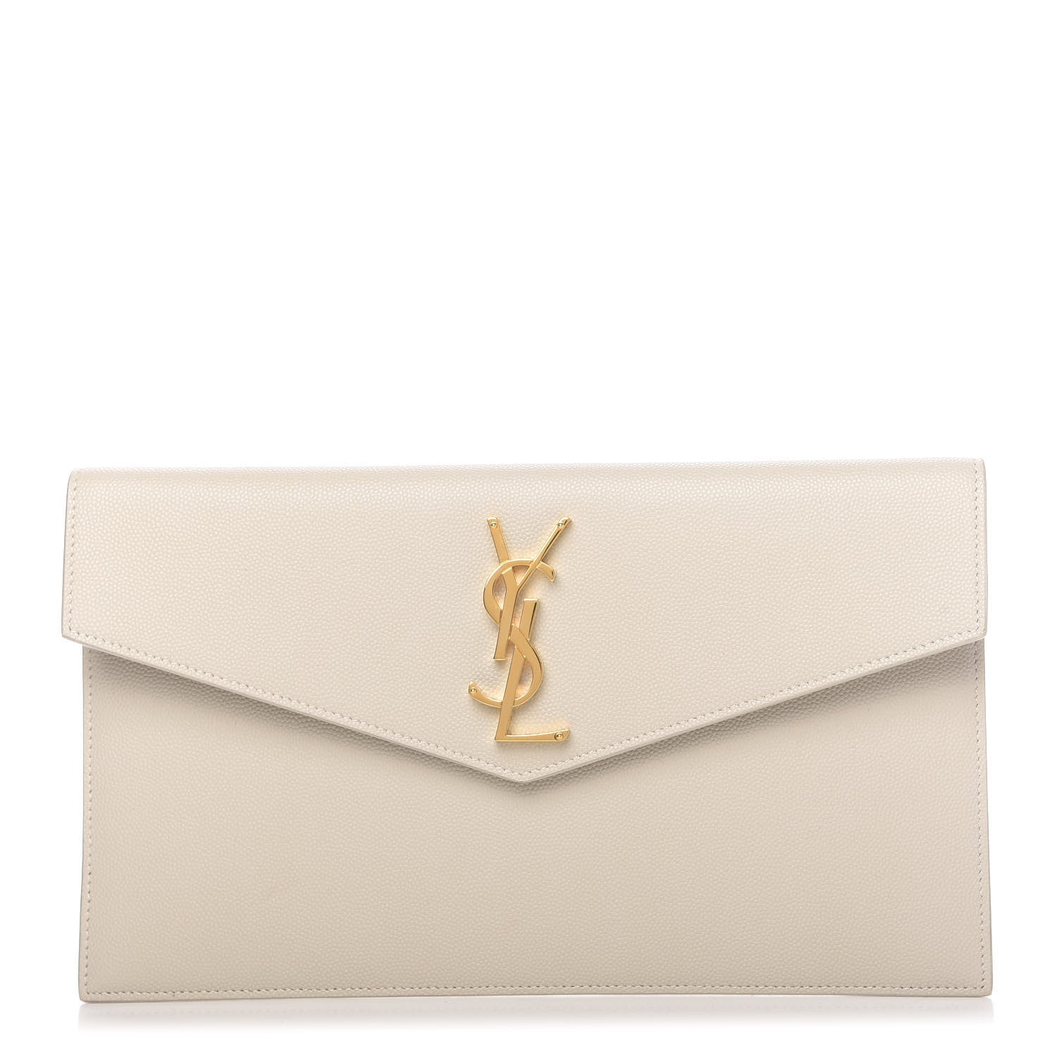 Saint Laurent Grain De Poudre Uptown Pouch Crema Soft 1 of 8