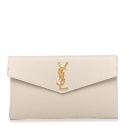 Saint Laurent Grain De Poudre Uptown Pouch Crema Soft 1 of 8