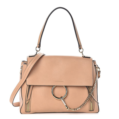 Chloe Calfskin Medium Faye Day Shoulder Bag Blush Nude 1 of 9