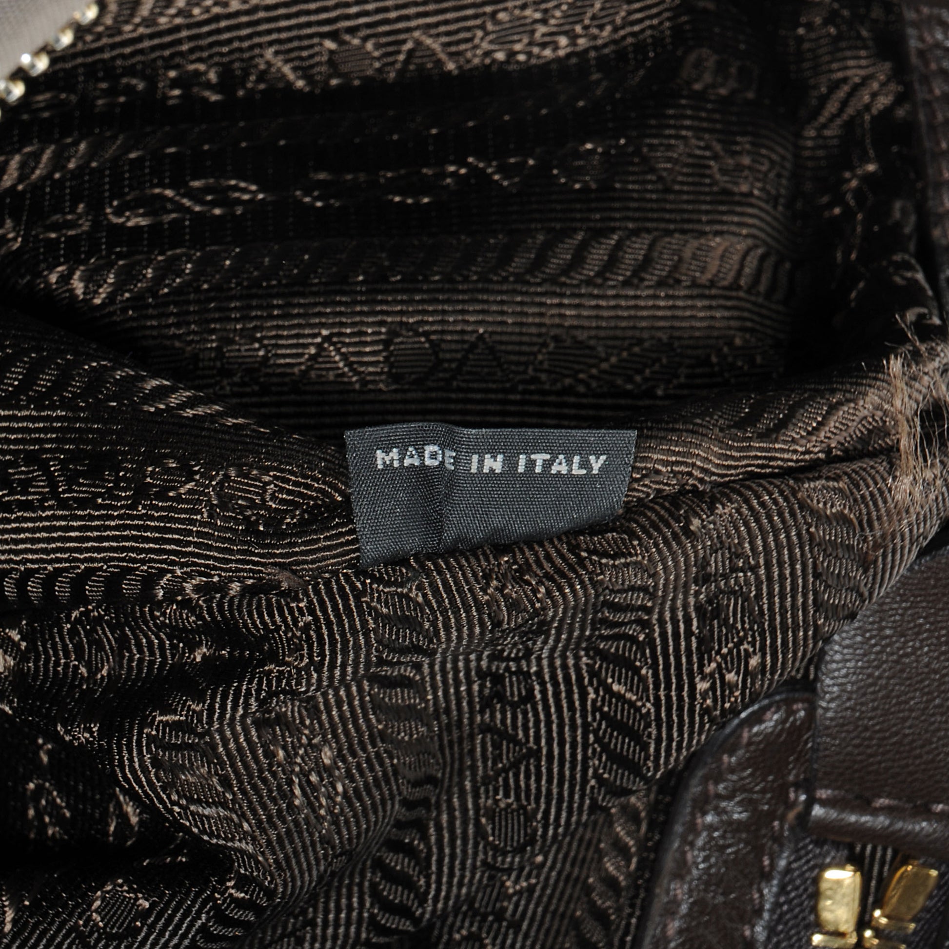 Prada Tessuto Nylon Gaufre Tote Fumo 9 of 11
