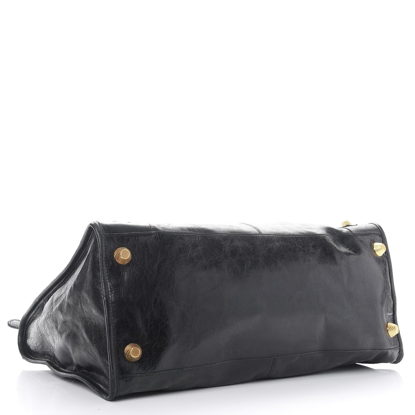 Agneau Giant 21 Gold Hardware Work Black