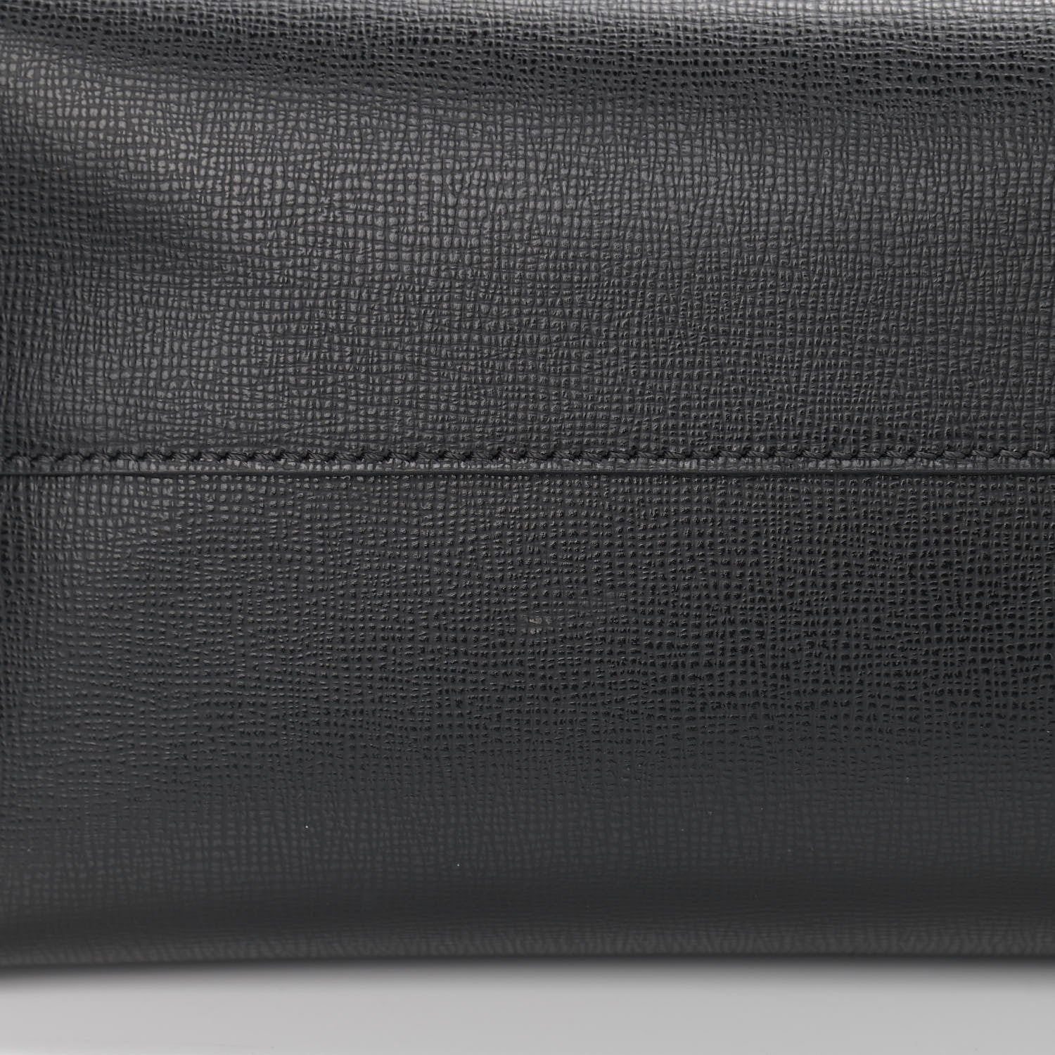 Tom Ford Grained Calfskin Small T Tote Black 9 of 10